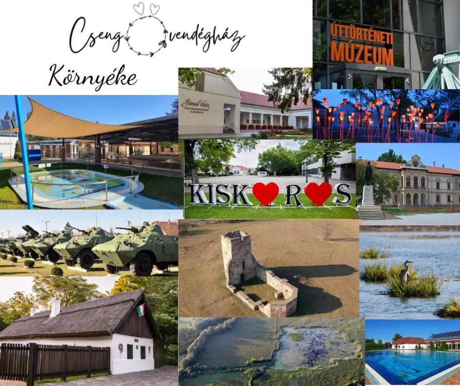 Csengő Vendégház Kiskorös Exterior foto